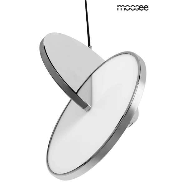 MOOSEE lampa wisząca DISCO srebrna